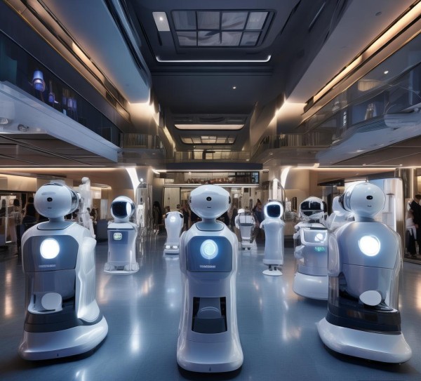 智慧酒店时代，机器人技术创新实践，酒店机器人合作方案的创新性解决方案